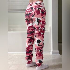 American Bazi Pink Camo Joggers